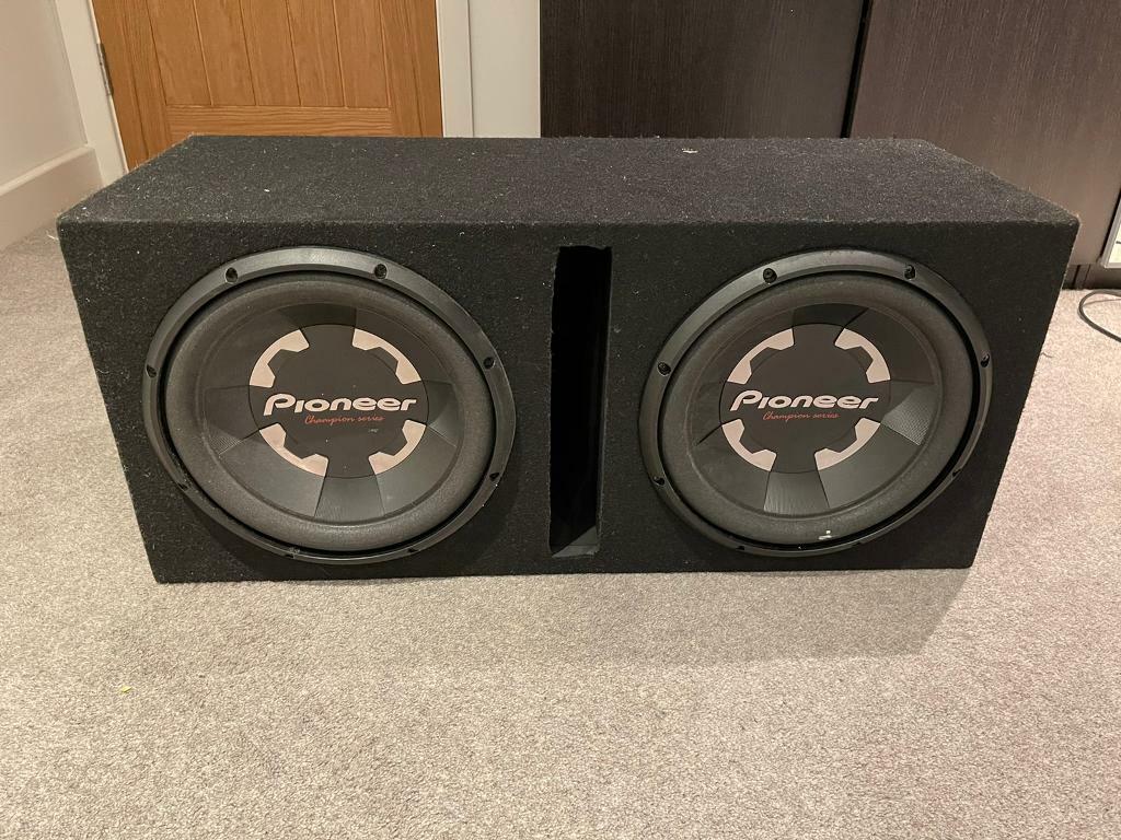 2x12 subwoofer box